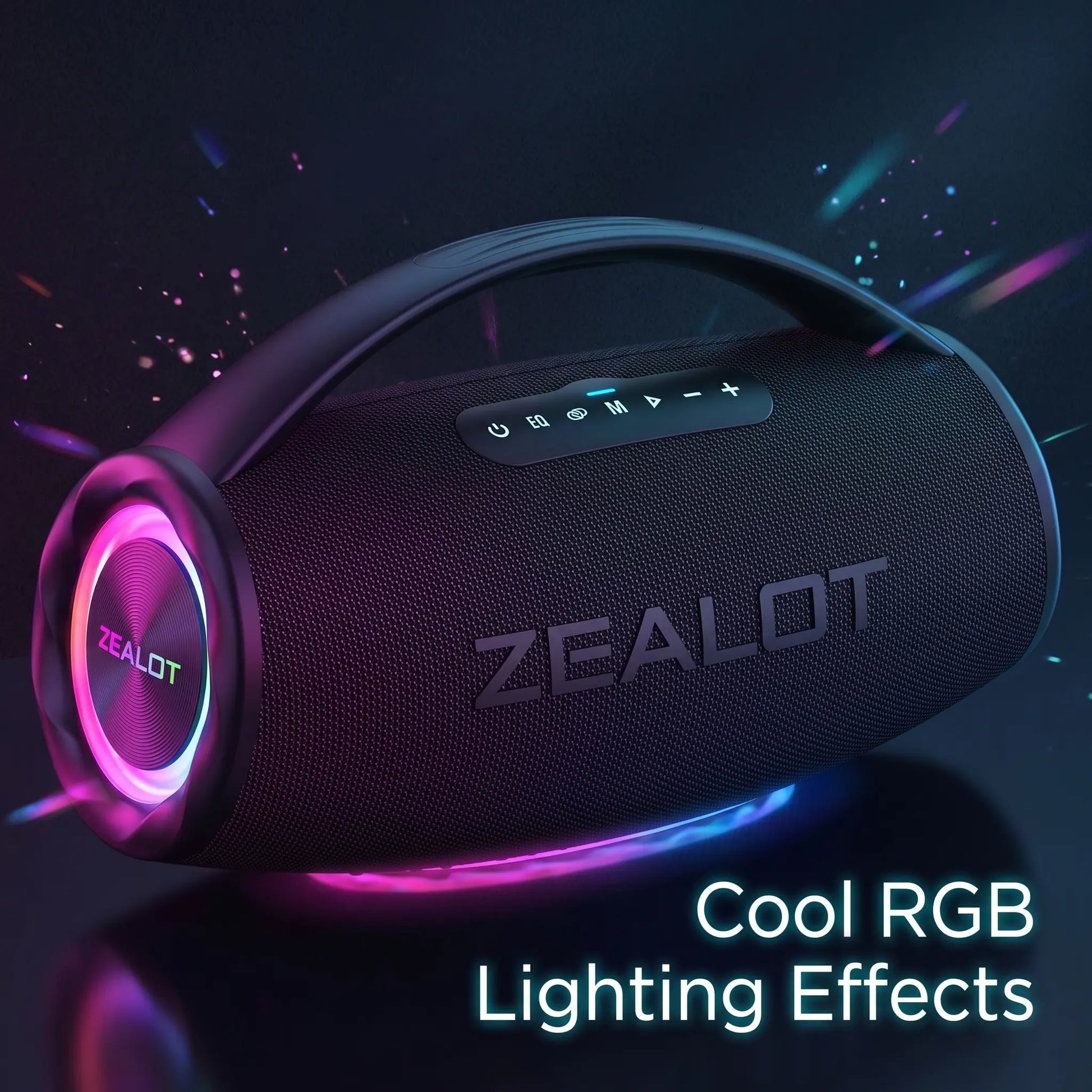 ZEALOT S97 Maximum Power 120W Outdoor Speaker, IPX6 Waterproof.