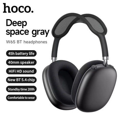 Portable Foldable Over-Ear Wireless Headphones | Bluetooth ANC Noise Cancelling Sports Headset Audio Electronic Outdoorfun