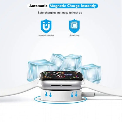 Fast Charger for I Watch Charger, USB C 20W Iphone Watch Charger Plug Adapter & Long 6.6FT Iwatch Portable Wireless Fast Charging Cable Cord Compatible with Watch Series 9/8/7/SE/6/5/4/3/2/1