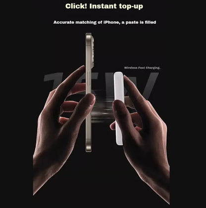 Magnetic Wireless Power Bank 10000Mah, 15W Fast Charging Slim Portable Charger for Iphone12-17 Chargeable